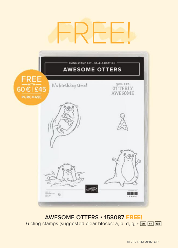 Awesome Otters Stamp Set SAB