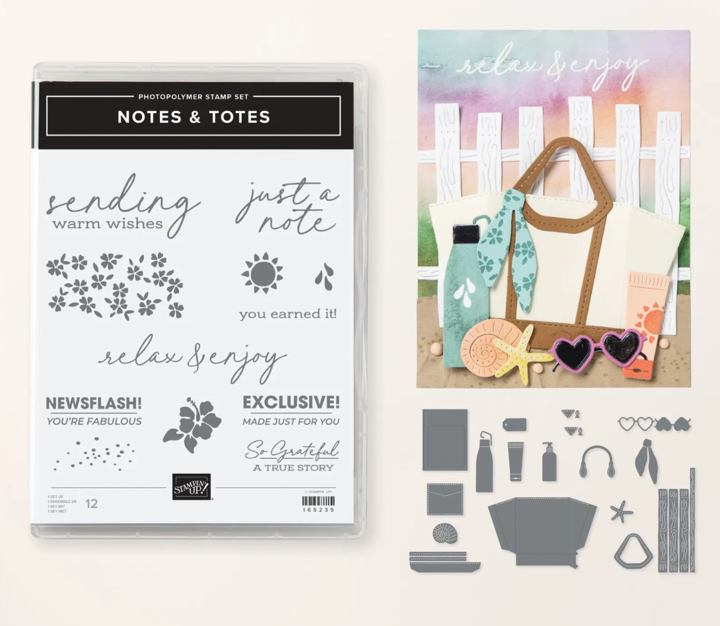 Notes & Totes, Stampin' Up! Bundle, Dies & Stamp Set