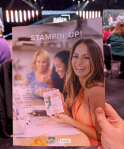 New Stampin' Up! May - August Catalogue. Being held at Onstage Cologne by Demonstrator Bel Green.