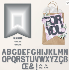 Party Banners, Party Alphabet, Stampin’ Up!, Die Cutting 